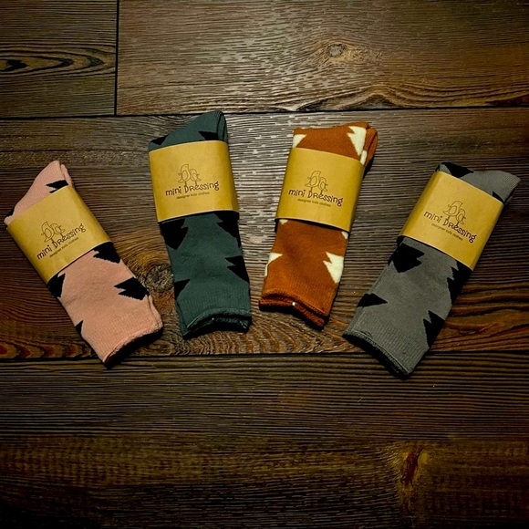 NWT Toddler Tree Socks Pack of 4 - Ages 3-4 - Picture 2 of 6